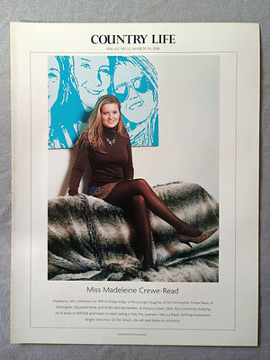 Miss Madeleine Crewe-Read - Madeleine, who celebrates her 18th birthday today, is the younger daughter of Mr Christopher Crewe-Read, of Withington, Gloucestershire, and of Mrs Belinda Hadden, of Parsons Green, SW6. She is currently studying for A levels at Millfield, and hopes to teach sailing in Italy this summer-she is a Royal Yachting Association dinghy instructor. On her return, she will read Italian at university..