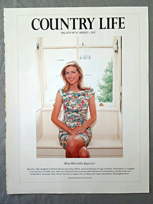 Miss Mariella Ryecart - Mariella, elder daughter of Patrick Ryecart of London SW10, and Lady Marsha George of Fawley, Oxfordshire, is engaged to be married to Freddie Lait, elder son of Richard Lait of Ascott-under-Wychwood, Oxfordshire, and Mrs Judy Lait of Hamilton, Bermuda. They will be married on August 25 at St Mary the Virgin, Hambleden, Buckinghamshire.