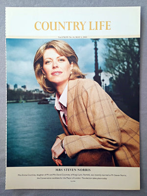 Mrs Steven Norris nee Emma Courtney, daughter of Mr and Mrs David Courtney, of King's Lynn, Norfolk, was recently married to Mr Steven Norris, the Conservative candidate for the Mayor of London. The election takes place today..