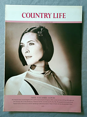 Miss Natasha Good, second daughter of Mr and Mrs Charles Good, of Clapham, SW4, is to be married to Mr Guy Hills, elder son of Mr Nicholas Hills, of The Old Rectory, Tittleshall, Norfolk, and of the late Mrs Ann Hills. Photographed here by her fiancé, Natasha works in the City as a solicitor specialising in telecommunications. Fluent in French, she has also practised in Paris