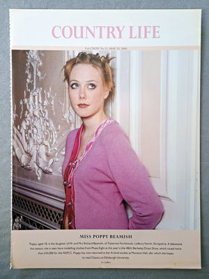 Miss Poppy Beamish - Poppy, aged 18, is the daughter of Mr and Mrs Richard Beamish, of Totterton Farmhouse, Lydbury North, Shropshire. A debutante this season, she is seen here modelling clothes from Phase Eight at this year's (the 48th) Berkeley Dress Show, which raised more than £20,000 for the NSPCC. Poppy has now returned to her A-level studies at Moreton Hall, afer which she hopes to read Classics at Edinburgh University