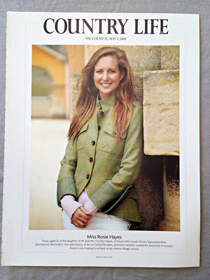 Miss Rosie Hayes - Rosie, aged 25, is the daughter of Mr and Mrs Timothy Hayes, of Kilcott Mill, Lower Kilcott, Gloucestershire. Educated at Westonbirt, she read History of Art at Oxford Brookes, and most recently worked for Swarovski in London. Rosie is now hoping to embark on an interior-design course.