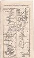 Antique Scotland Road Map by Taylor & Skinner, showing the roads through... Dalkeith, Pathhead, Crichton, Fala Dam, Fala Village, Oxton, Carfraemill, Addinston, Lauder, Thirlestane