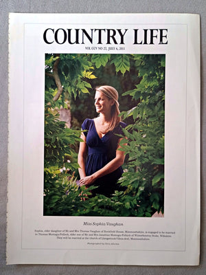 Miss Sophia Vaughan - Sophia, elder daughter of Mr and Mrs Thomas Vaughan of Rockfield House, Monmouthshire, is engaged to be married to Thomas Montagu-Pollock, elder son of Mr and Mrs Jonathan Montagu-Pollock of Winterbourne Stoke, Wiltshire. They will be married at the church of Llangattock-Vibon-Avel, Monmouthshire.