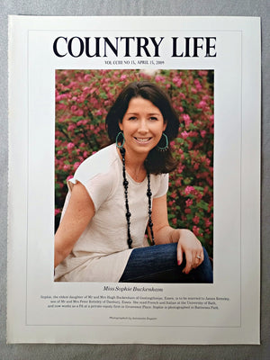 Miss Sophie Buckenham - Sophie, the eldest daughter of Mr and Mrs Hugh Buckenham of Gestingthorpe, Essex, is to be married to James Ketteley, son of Mr and Mrs Peter Ketteley of Danbury, Essex. She read French and Italian at the University of Bath, and now works as a PA at a private-equity firm in Grosvenor Place. Sophie is photographed in Battersea Park.