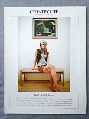 Miss Sophie Furse - Sophie, who will be 20 on Sunday, is the elder daughter of Mr William Furse and of Mrs Jeremy Stoke, of Harborne, Birmingham. Educated at Rugby, she spent her gap year working for IBM and for Raleigh International in Borneo, and attended Art History Abroad's summer course in Italy. Sophie is now in her first year at Edinburgh reading art history and economics, and is also accepting portrait commissions. She hopes to pursue a career in the arts and finance.