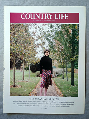Miss Susannah Stevens - Susannah, aged 21, is in her final year reading English at Lady Margaret Hall, Oxford. She is a talented pianist and singer, and a keen dressage rider, who trains in Jersey under her aunt Collette Stevens, a Fellow of the British Horse Society. Susannah is a granddaughter of the late Joan Stevens, Jersey historian and author of Old Jersey Houses