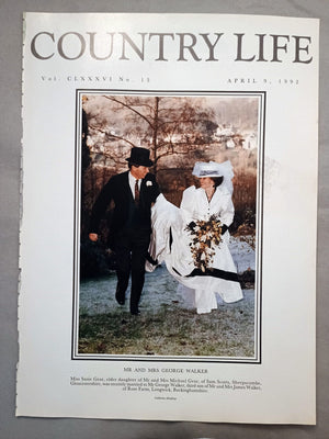 Mr and Mrs George Walker - Miss Susie Gear, elder daughter of Mr and Mrs Michael Gear, of Sam Scotts, Sheepscombe, Gloucestershire, was recently married to Mr George Walker, third son of Mr and Mrs James Walker, of Rose Farm, Longwick, Buckinghamshire