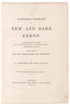 Title page from Edward Joseph Lowe's A Natural History of New and Rare Ferns, published in 1871, shown for provenance