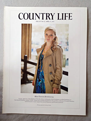 Miss Touran Reddaway - Touran, aged 23, is the daughter of His Excellency Ambassador David Reddaway and Mrs Reddaway of The British Embassy, Ankara, Turkey. Touran has recently launched her own jewellery collection, Firouzeh Jewellery, inspired by ancient Byzantine and Persian treasures.