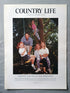 Viscount and Viscountess Boringdon Country Life Magazine Portrait October 10, 1996. CXC No. 41

Viscount and Viscountess Boringdon are pictured at home in Cheshire with their daughters: the Honourable Alexandra Parker, aged 11; the Honourable Olivia Parker, nine; and the Honourable Helena Parker, four.