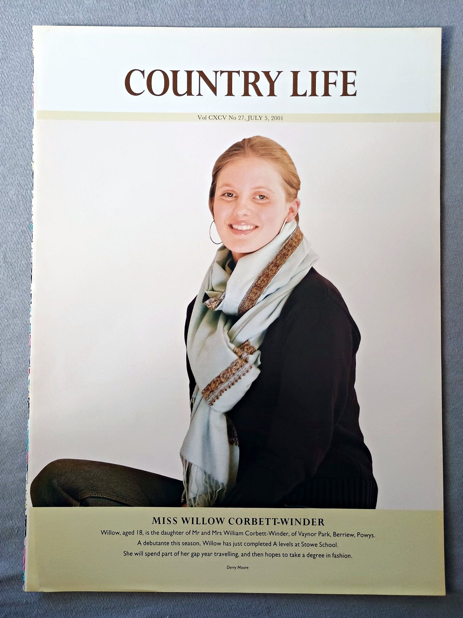 Miss Willow Corbett-Winder - Willow, aged 18, is the daughter of Mr and Mrs William Corbett-Winder, of Vaynor Park, Berriew, Powys. A debutante this season, Willow has just completed A levels at Stowe School. She will spend part of her gap year travelling, and then hopes to take a degree in fashion
