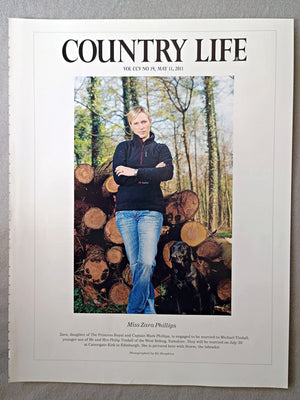 Miss Zara Phillips - Zara, daughter of The Princess Royal and Captain Mark Phillips, is engaged to be married to Michael Tindall, younger son of Mr and Mrs Philip Tindall of the West Riding, Yorkshire. They will be married on July 30 at Canongate Kirk in Edinburgh. She is pictured here with Storm, the labrador.