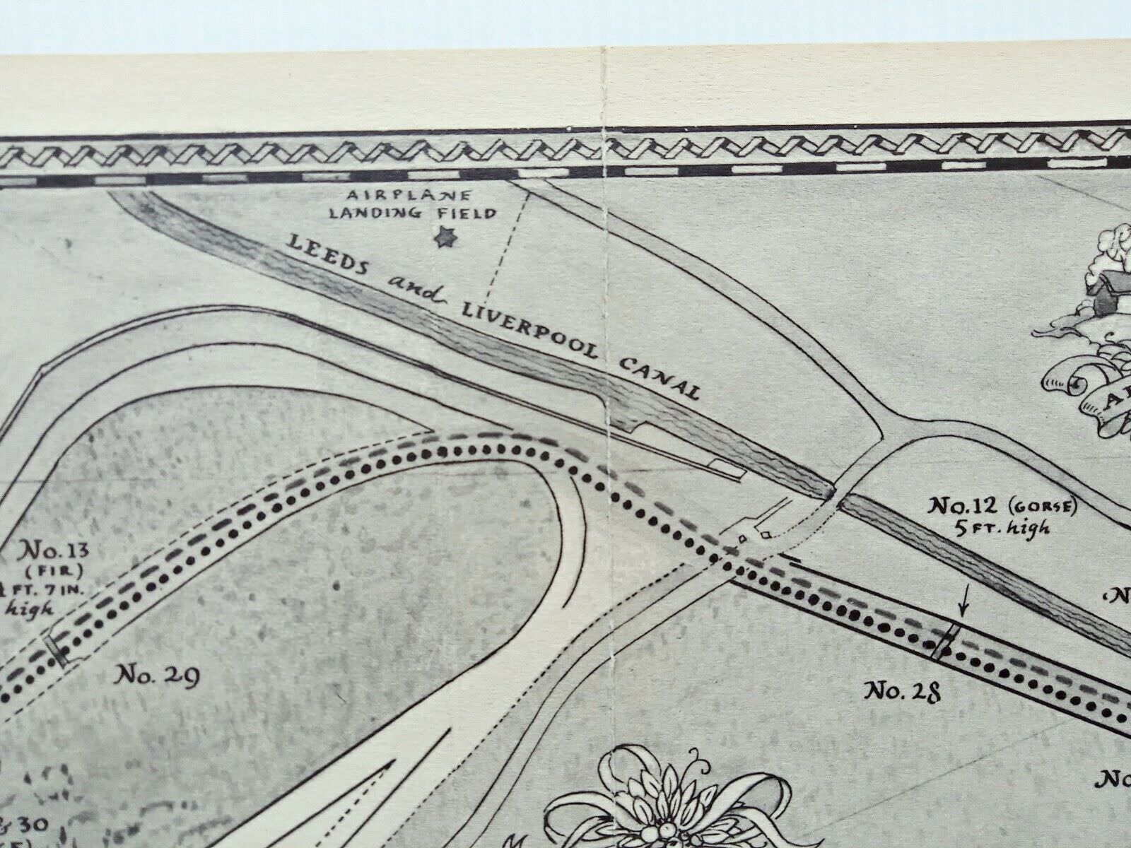 1930-A-Chart-of-Aintree-Race-Course-by-George-Annand-Pictorial-Racecourse-Map-007