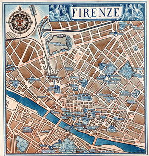 1934-Umberto-Zimelli-Florence-Firenze-Italy-Pictorial-Map