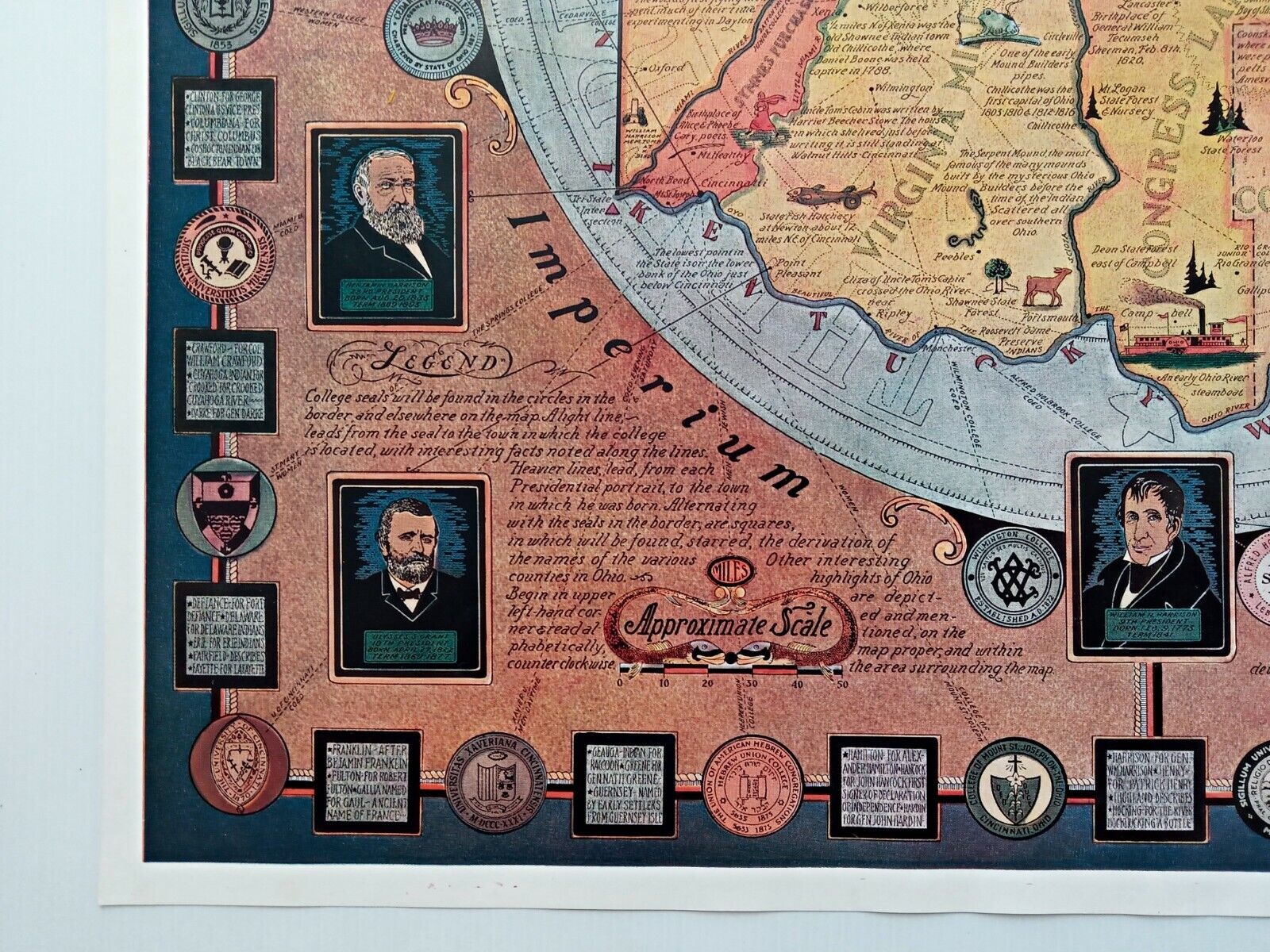 1939-Ohio-Buckeye-State-Mother-Presidents-Pictorial-Map-Poster-Arthur-Suchy-003