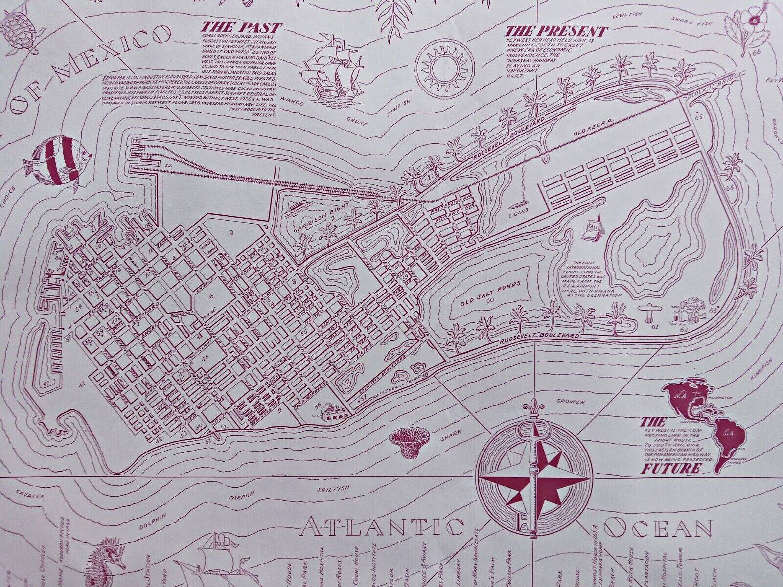 1940-Arthur-Suchy-Cayo-Hueso-Key-West-Florida-PictorialMap-001