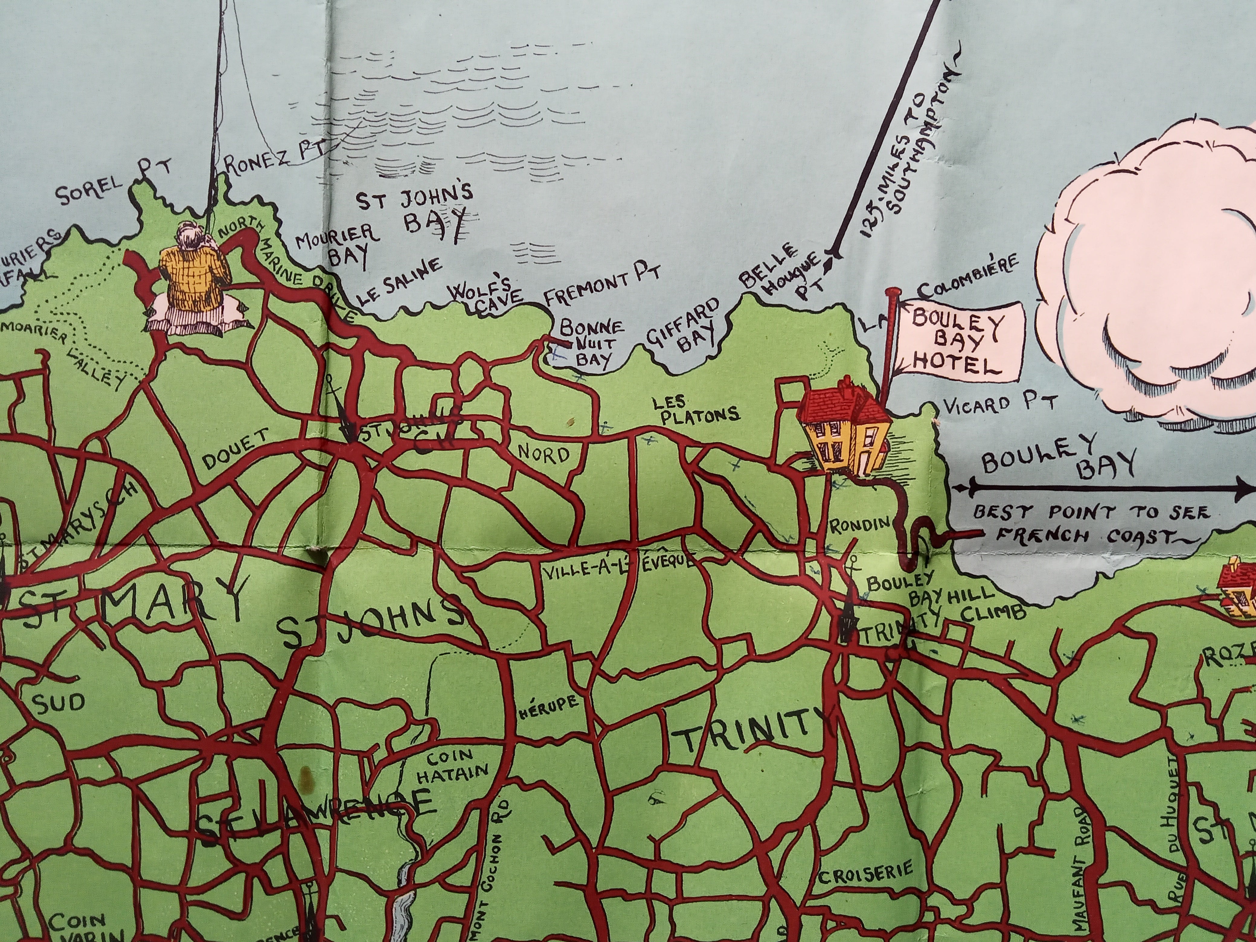 1948-Jersey-Pictorial-Map-F-Mahon-Brown-Channel-Islands-006