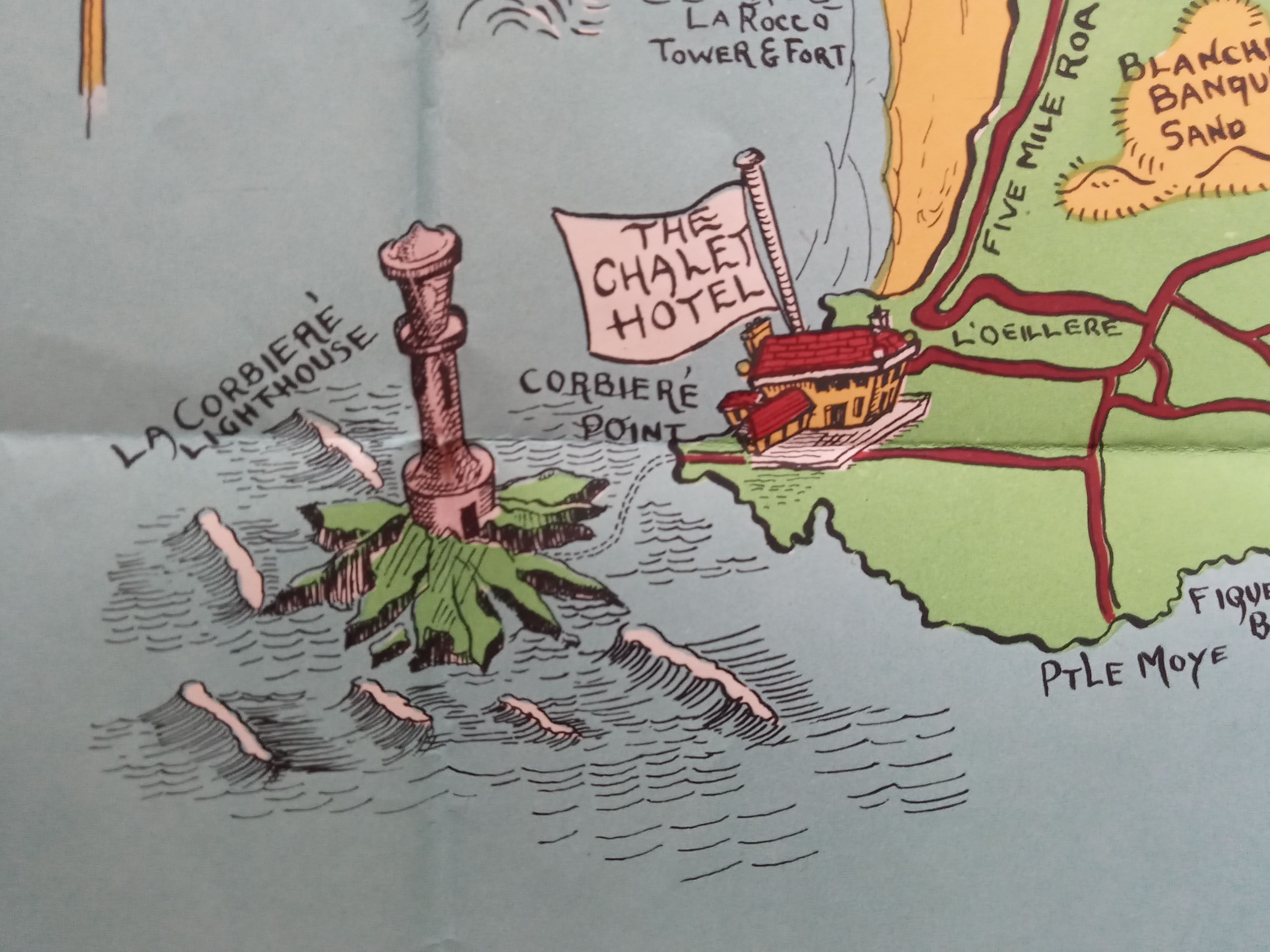 1948-Jersey-Pictorial-Map-F-Mahon-Brown-Channel-Islands-014