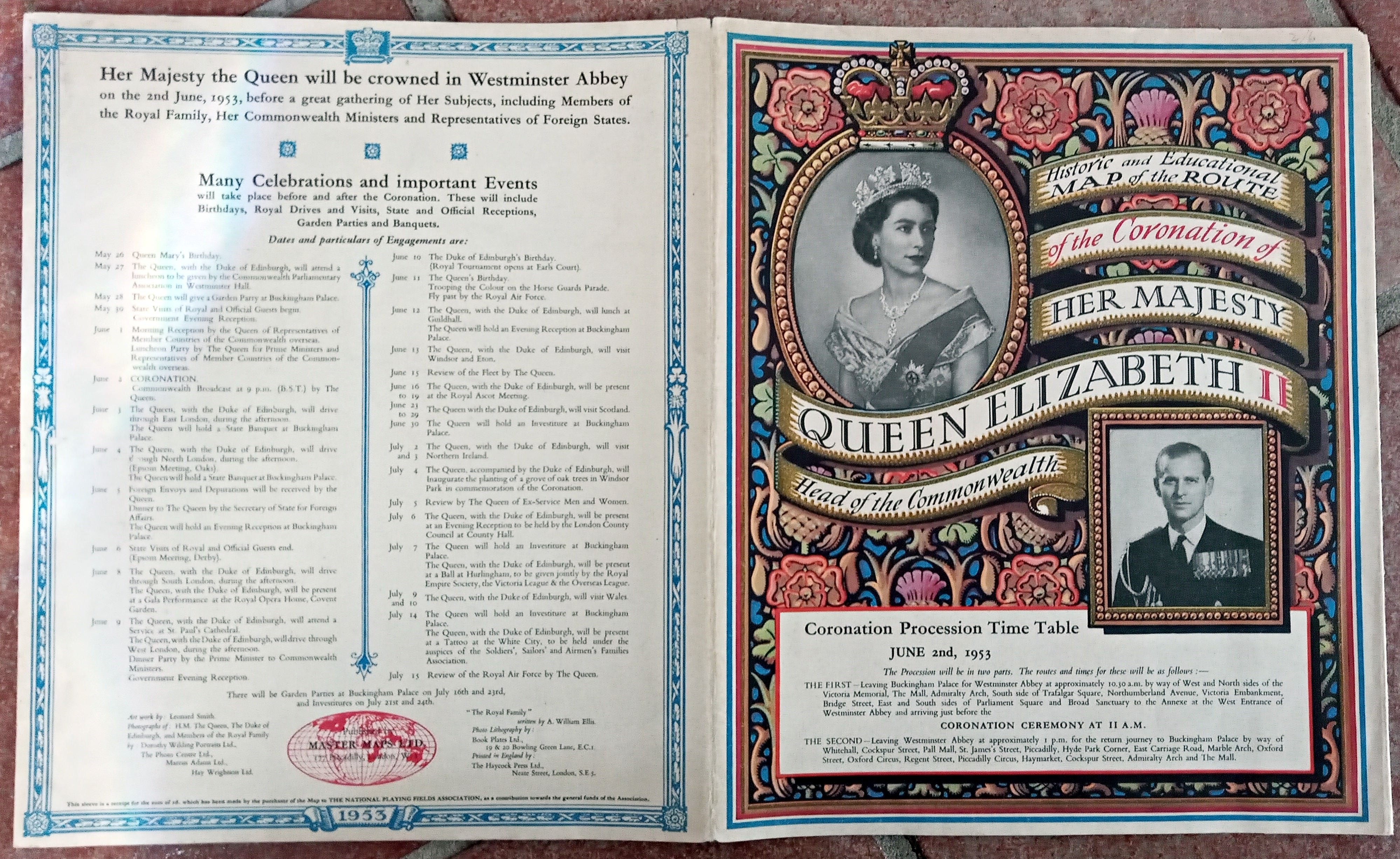 1953-historic-queen-elizabeth-ii-royal-coronation-route-pictorial-map-london-013