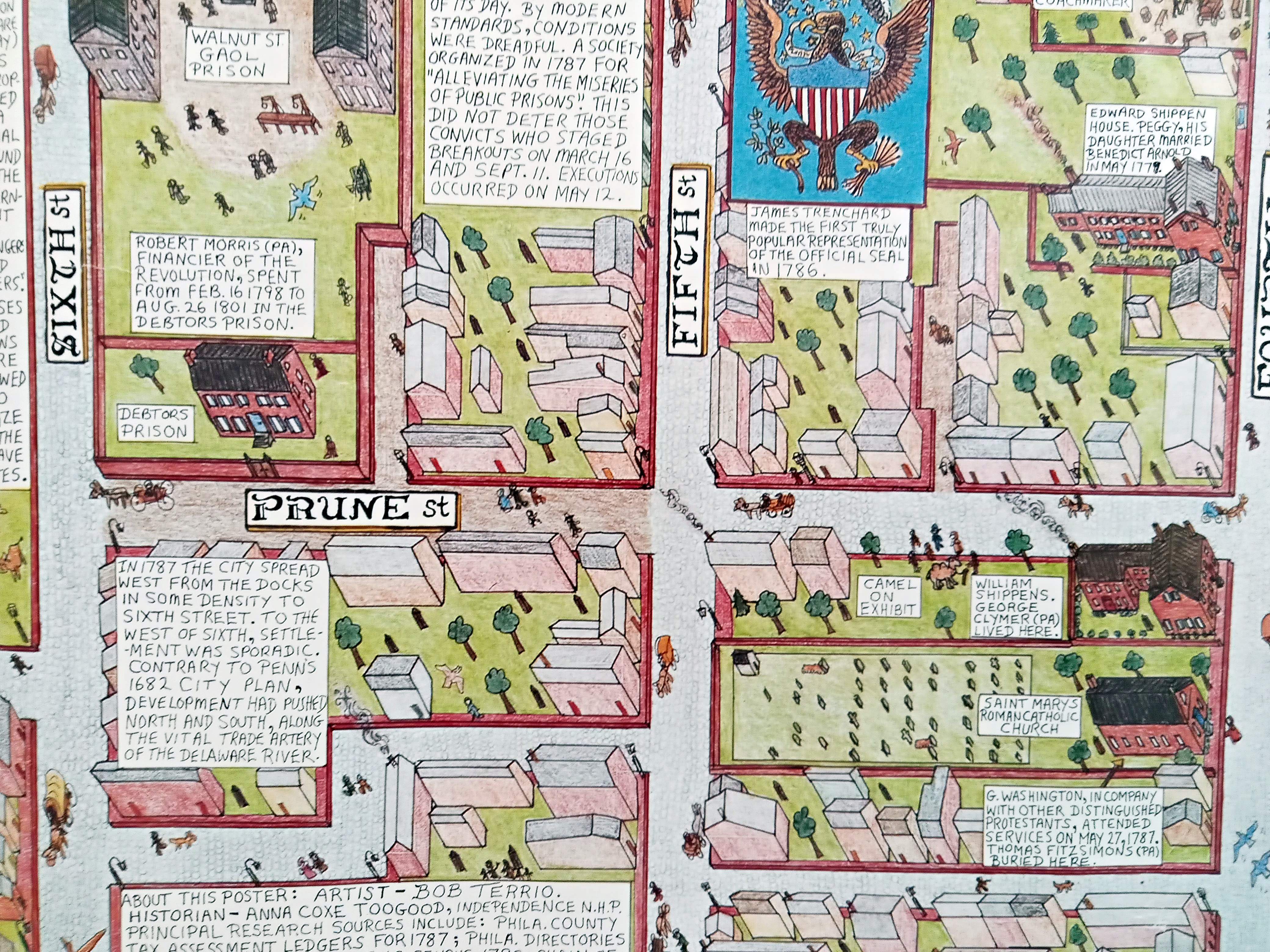1986-bob-terrio-philadelphia-1787-pennsylvania-pictorial-map-city-plan-004