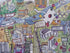 1991 Seoul Pictorial Map Korea Data Systems by Two Trees Technology Tech Poster