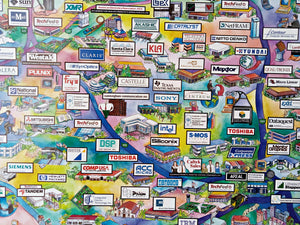 1994-CALERA-Silicon-Valley-Pictorial-Map-Calendar-Technology-Tech-Poster-010