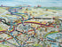 Very Rare 2003 London Olympic Venues, Pictorial Map, Poster, Underground Railway Stations, Transport