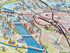Very Rare 2003 London Olympic Venues, Pictorial Map, Poster, Underground Railway Stations, Transport