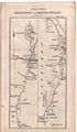 c.1792 Taylor & Skinner Road Maps of Scotland 3 pages 6 sides 163 to 168