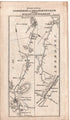 c.1792 Taylor & Skinner Road Maps of Scotland 3 pages 6 sides 163 to 168