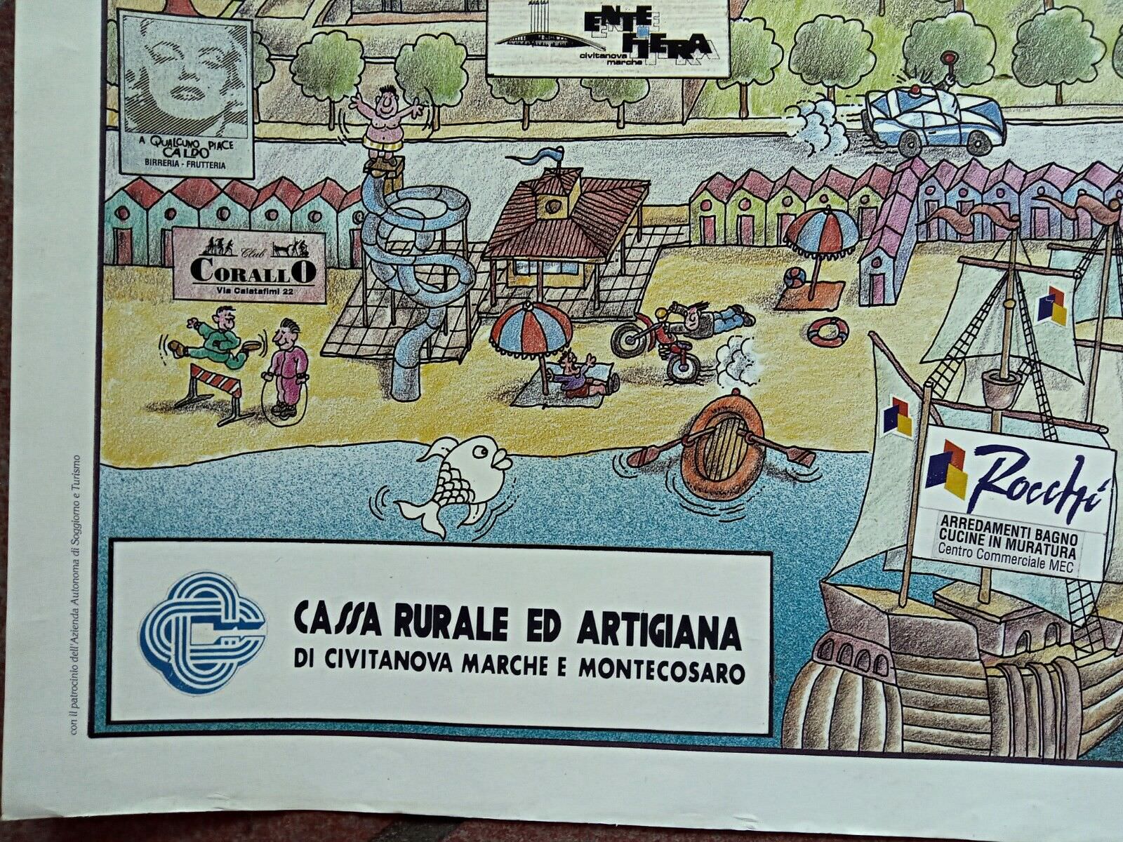 Civitanova-Marche-Italy-c1980-Pictorial-Map-Poster-Maurizio-Bravetti-008