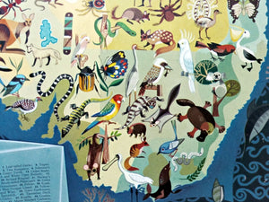 George-Santos-Animals-Fauna-Australia-Pictorial-Map-005