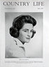 Miss Ann Barrow Country Life Magazine Portrait May 9, 1963 Vol. CXXXIII No. 3453