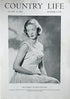 Miss Barbara Houison-Craufurd Country Life Magazine Portrait December 22, 1950 Vol. CVIII No. 2814