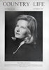 Miss Cherry Hewetson Country Life Magazine Portrait November 26, 1964 Vol. CXXXVI No. 3534