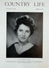 Miss Elizabeth Capper Country Life Magazine Portrait March 12, 1959 Vol. CXXV No. 3243