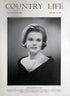 Miss Elizabeth King Country Life Magazine Portrait January 21, 1966 Vol. CXXXVII No. 3542