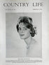 Miss Fiona Drummond Country Life Magazine Portrait February 21, 1963 Vol. CXXXIII No. 3442