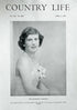 Miss Jennifer Cameron Country Life Magazine Portrait April 6, 1951 Vol. CIX No. 2829