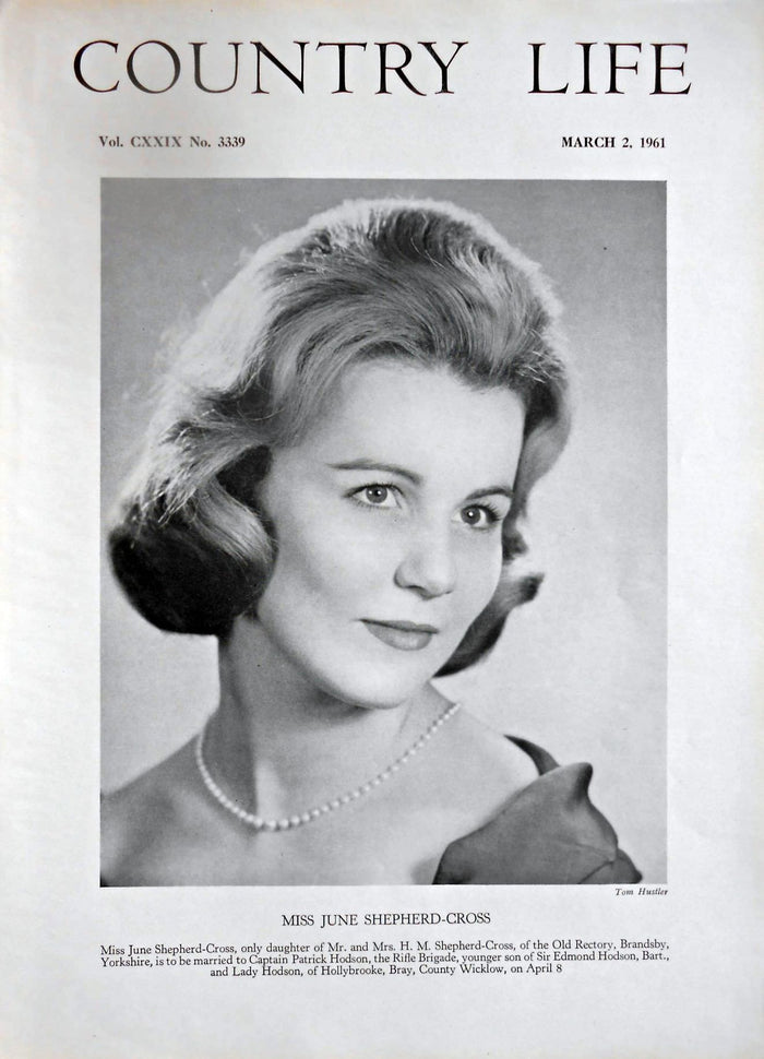 Miss June Shepherd-Cross Country Life Magazine Portrait March 2, 1961 Vol. CXXIX No. 3339