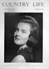 Miss Kristina Robson Country Life Magazine Portrait October 8, 1964 Vol. CXXXVI No. 3527