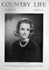 Miss Nicola Dowson Country Life Magazine Portrait December 30, 1966 Vol. CXXXVIII No. 3591
