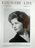 Miss Priscilla Hurry Country Life Magazine Portrait February 15, 1962 Vol. CXXXI No. 3389