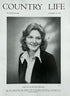 Miss Susan Miller-Stirling Country Life Magazine Portrait January 23, 1975 Vol. CLVII No. 4047