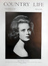Miss Victoria Fuller Country Life Magazine Portrait July 12, 1962 Vol. CXXXII No. 3410