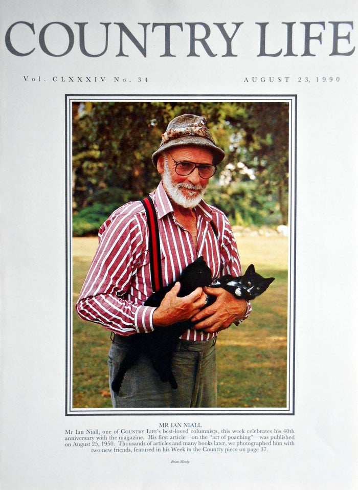 Mr Ian Niall Country Life Magazine Portrait August 23, 1990 Vol. CLXXXIV No. 34