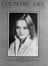 Mrs Christopher Kelly, Miss Melanie Miller Country Life Magazine Portrait July 3, 1986 Vol. CLXXX No. 4637