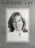 Mrs Thomas Service. Miss Amanda Dundas Country Life Magazine Portrait November 6, 1986 Vol. CLXXX No. 4655