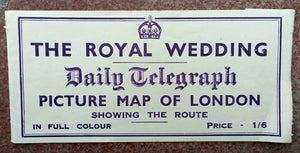 Royal-Wedding-1947-Daily-Telegraph-Picture-Map-of-London-Pictorial-Route-013
